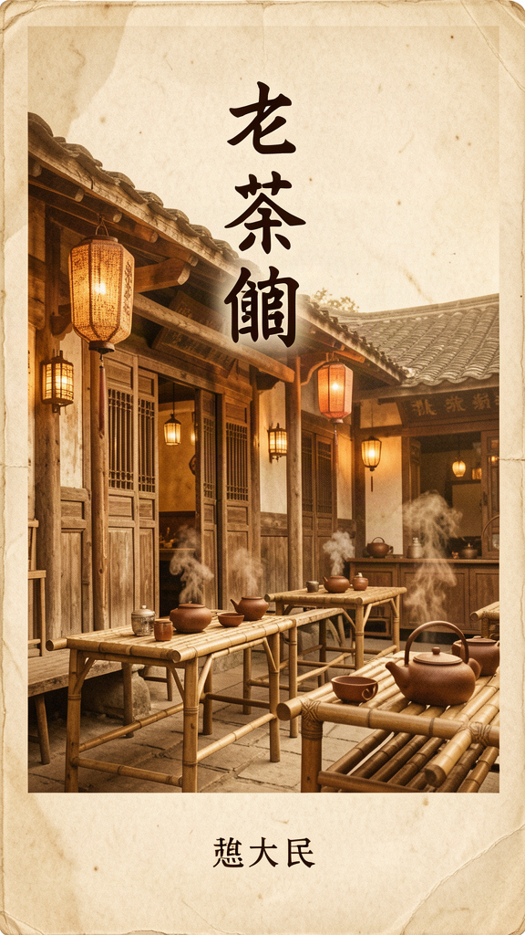 《老茶館》封面